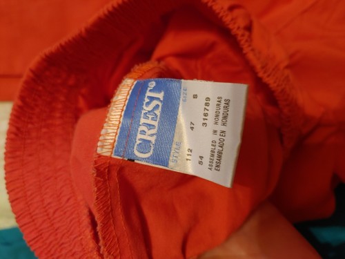 Women's Scrub 2 Bottoms denice/crest Size S Coral & aqua Blue Preowned - Picture 3 of 10
