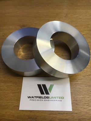 VW Transporter T4 Rear Suspension Lift Spacers, 50mm, Made in UK
