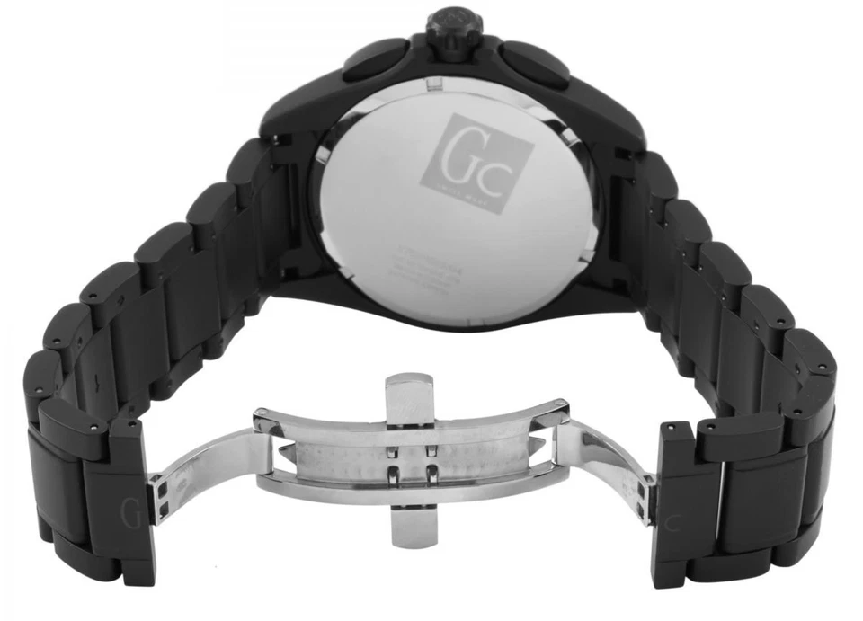 RELOJ HOMBRE GUESS COLLECTION GC X76011G2S SPORT CLASS XXL CERÁMICA NEGRA Foto 4 de 4