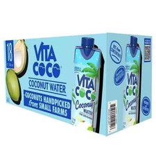 Vita Coco Coconut Water 11.1 fl oz 18 Pack &ndash; Natural Hydration Electrolyte Drink