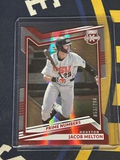 2022 Panini Elite Extra Edition - Prime Numbers C Die-Cut #64 Jacob Melton /200