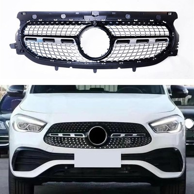 Calandre AVANT Noire FULL BLACK Pour Mercedes GLA H247 AMG LINE - Neuf D'Origine