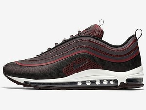 ⚫ Nike Air Max 97 Ultra'17 ® (hombres Reino Unido 8 EUR 42.5) noble  Rojo/Puerto vino | eBay