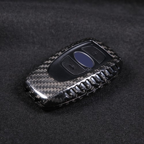 Real Carbon Fiber Car Smart Key Case Cover For Subaru BRZ WRX Legacy Outback XV - Picture 3 of 12