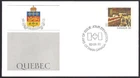 🍁Canada  #956  " Province Quebec " Brand New 1982  Fleetwood Cover