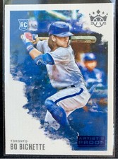 2020 DIAMOND KINGS  BASEBALL BO BICHETTE RC  SP BLUE JAYS ARTIST PROOF