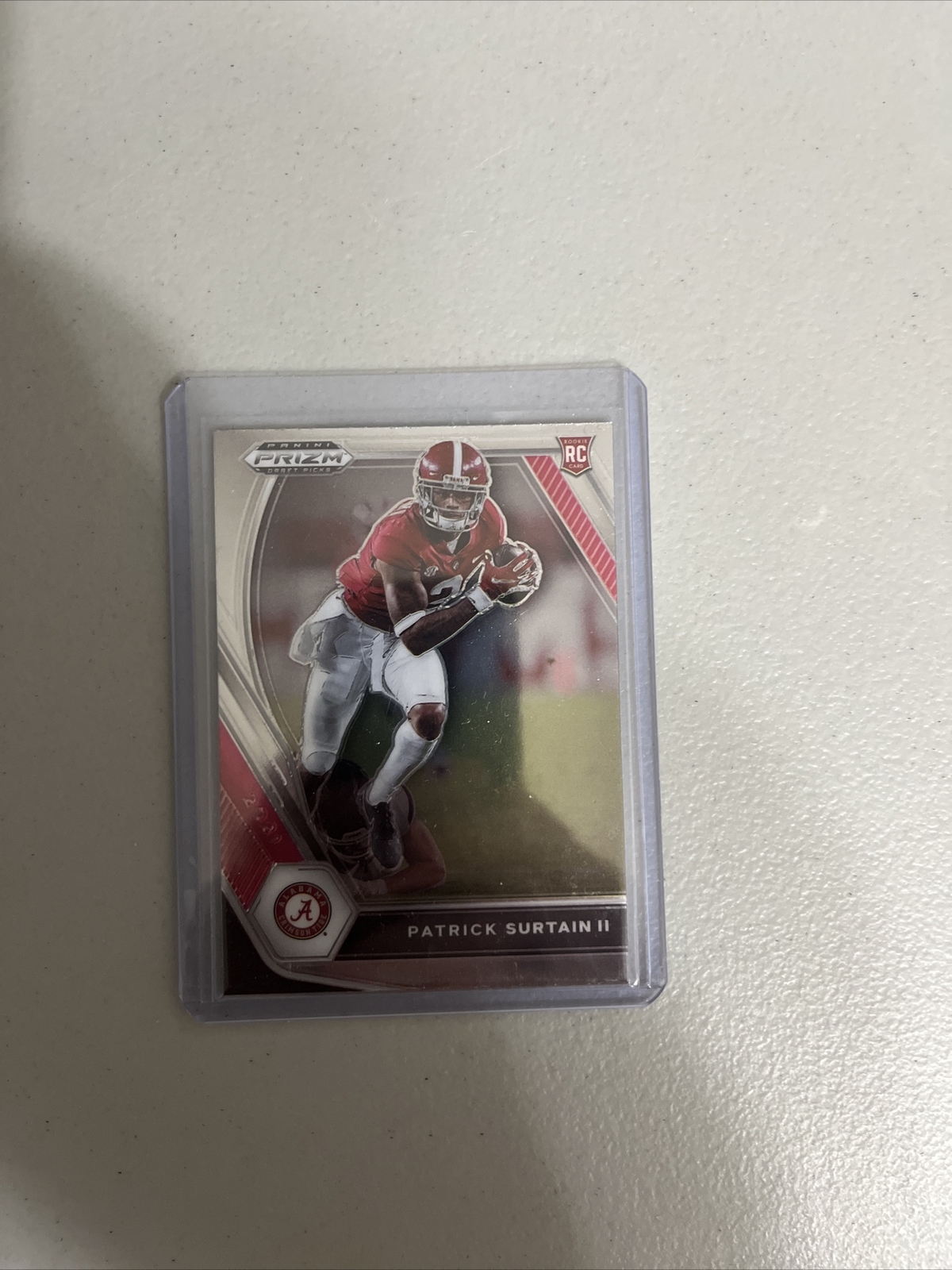 2021 Panini Prizm Draft Picks- Rookie (RC)- Patrick surtain #143- Denver Broncos