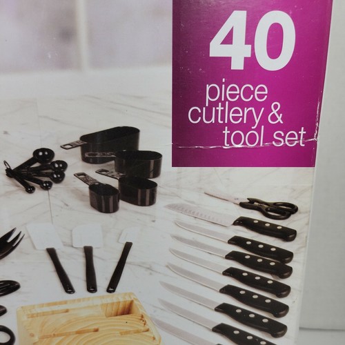 Farberware 40 pz. Set posate e utensili serie classica, nuovo con scatola 5108479 - Foto 2 di 7