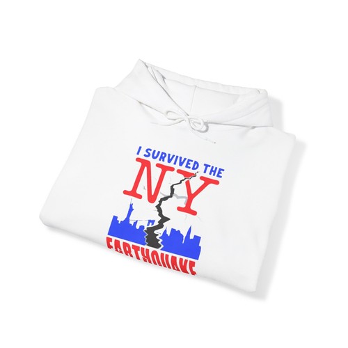Sudadera con capucha I SOBREVIVIVE THE NY EQUAKE 2024 | 4 colores | algodón pesado calidad - Imagen 5 de 17