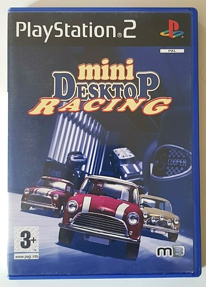 Mini Desktop Racing - PlayStation 2 PS2 - PAL - Complet