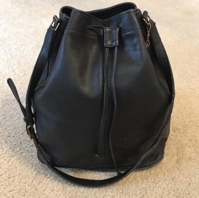 バッグ Made In USA Old COACH Bucket Bag Vintage Coach Bucket Bag | eBay