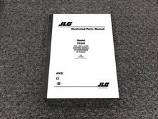 JLG 740AJ Boom Lift w ADE or UGM Control Module Parts Catalog Manual PN 3121652