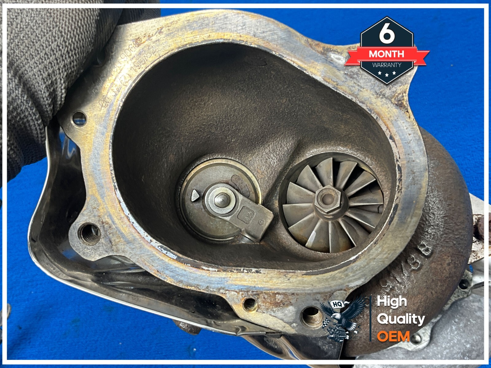 2007 BENTLET CONTINENTAL GTC RIGHT SIDE TURBOCHARGER TURBO OEM