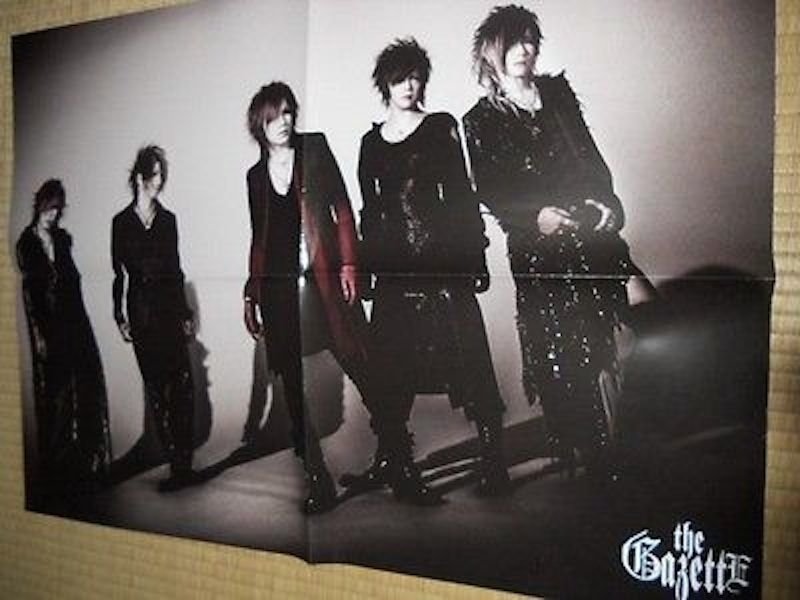 the GazettE PSC Visual-Kei POSTER JapanLimited! ! SHOXX 2012May | eBay