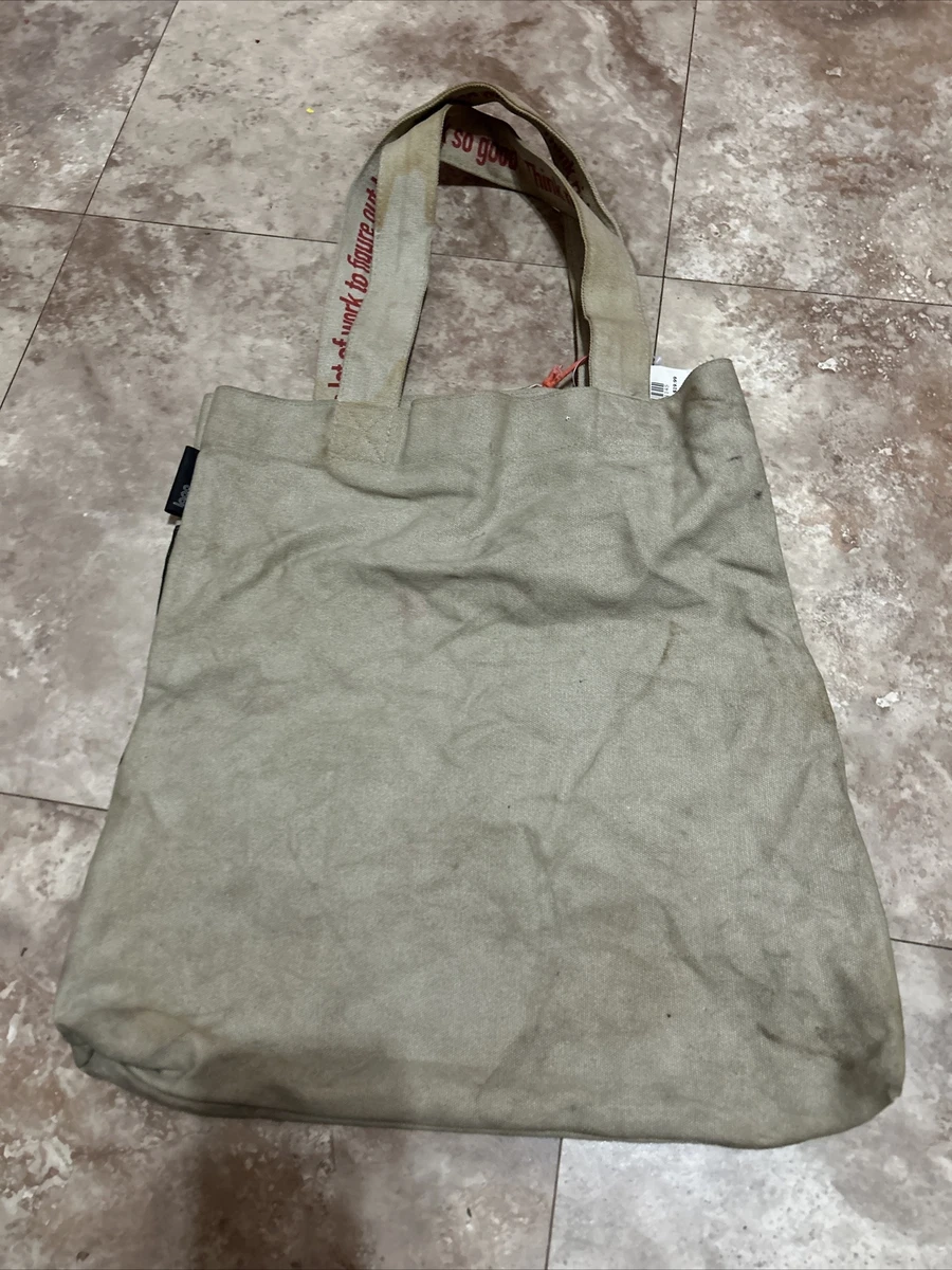 Canvas Tote w/ Pins