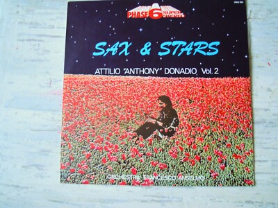 Attilio ''Anthony'' Donadio - SAX & STARS VOL.2 (Lp) Press 1974
