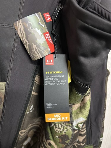 Under Armour Ridge Reaper Forest Camo Wmns Hunting Bib 1282692-944 Sz S Small - Picture 5 of 7