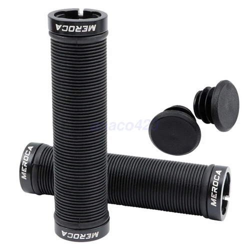 Road Mountain Cycling Bicycle MTB BMX Bike Hand Handlebar Grips Double Lock On - Picture 13 of 37