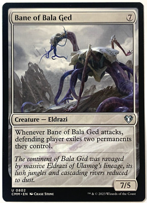 MTG Bane of Bala Ged Commander Masters 0802 Pack Fresh