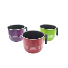 GSW Milano Color Milchtopf Ø 14 cm Antihaft farbiger beschichteter Topf Ausguss