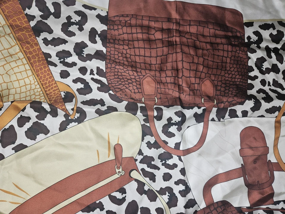 Bolso de mano bufanda estampado Brahmin para mujer 34x34 Foto 3 de 4