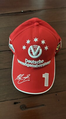 Michael Schumacher Dvag Marlboro Cap 2003 Ferrari Hat. Very Rare