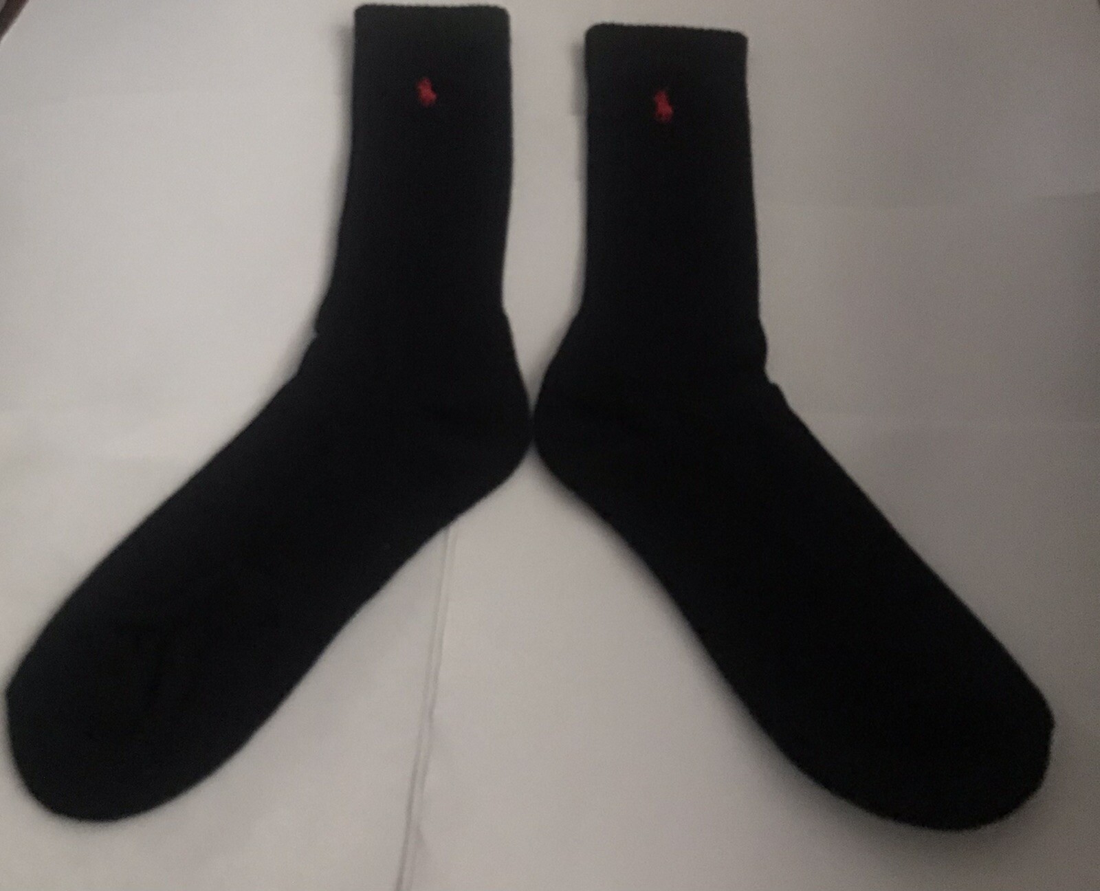 New Men’s Polo Ralph Lauren Classic Sport Socks Dark Navy Black Red Polo Pony