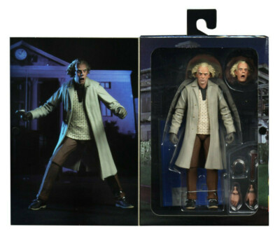 Back to the Future Doc Brown Ultimate Edition 7'' 18cm Action Figur Neca