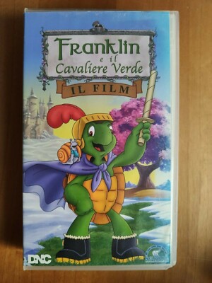 FRANKLIN E IL CAVALIERE VERDE IL FILM - VHS NELVANA *RARA*