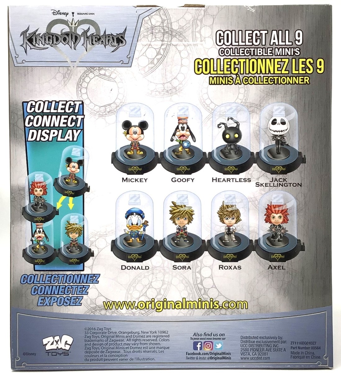 Domez Disney Kingdom Hearts Series 1 Mini Figures x1 Mystery Blind