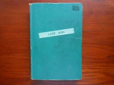 LADY ANN BY DONALD HENDERSON CLARKE 1946 HARDCOVER W/O DJ WORLD PUBLISHING JE01