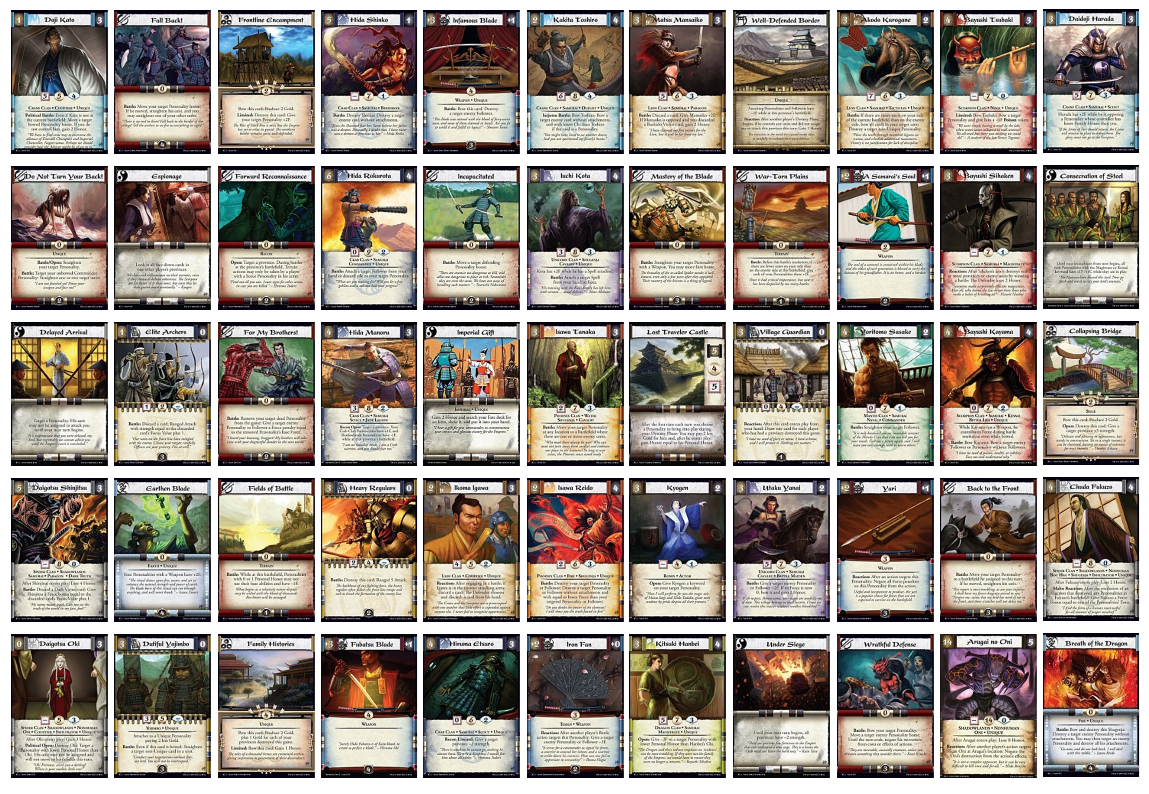 legend of the five rings rare cards L5R AEG BtD RARE! The World Disappears (Legend of the Five Rings) Kiho Strategy