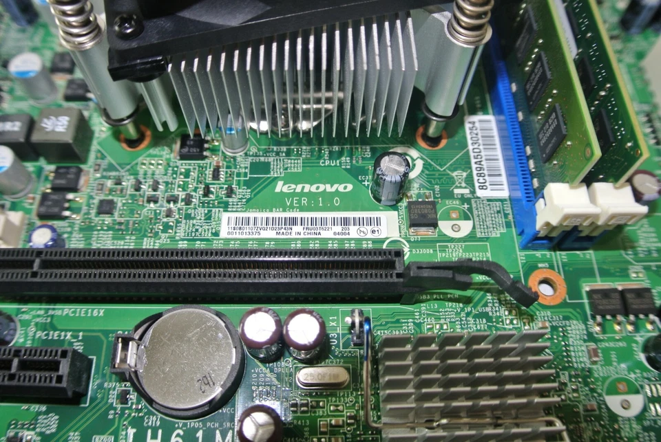 IBM Lenovo ThinkCentre EDGE71 FRU03T6221 MicroATX Motherboard w/ i3-2120 - Image 3 of 4