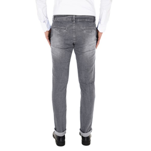 Jeans Uomo Leggero Blu Nero Pantalone Casual Tasca America 44 46 48 50 52 54 - Imagen 40 de 40