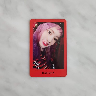 TWICE 6th Mini Album Yes Or Yes Official Photocard DAHYUN KPOP K