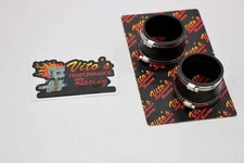 Vito's Banshee Carb Boots for airbox to larger 33mm 34mm 35mm carbs + 4 clamps