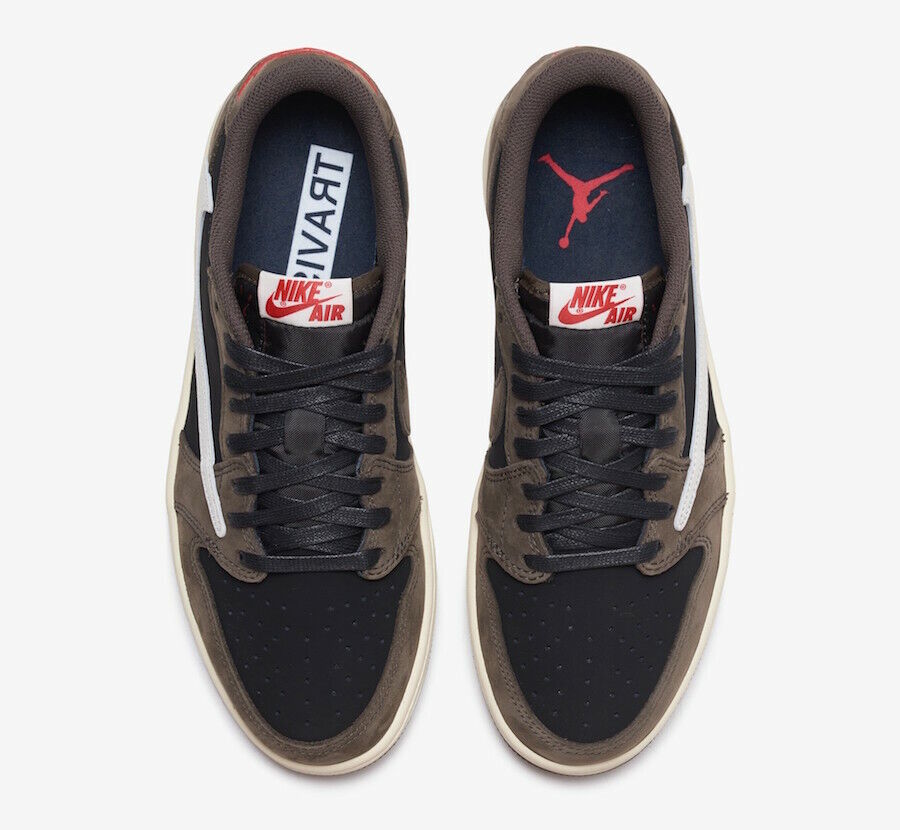 Nike Air Jordan 1 Low OG SP TRAVIS SCOTT size 12.5 Black Red Nike Air Jordan 1 Low OG SP TRAVIS SCOTT size 12.5 Black Red