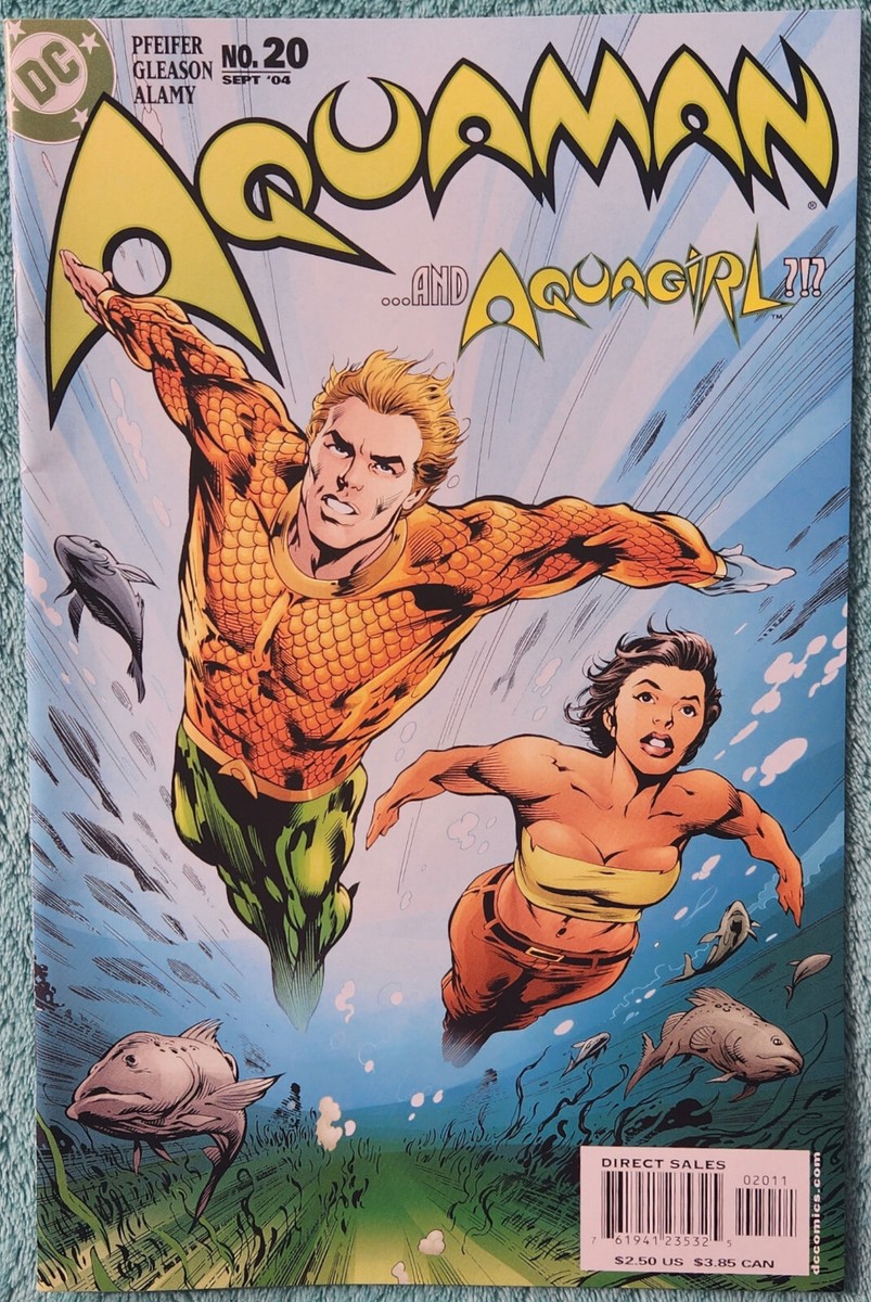 Aquaman And Aquagirl ?1? September 2004 DC Comic Book Issue #20 | eBay