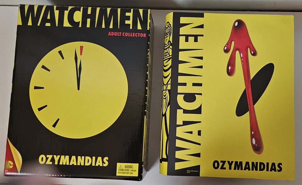 MATTY COLLECTOR 2013 DC COMICS WATCHMEN OZYMANDIAS COMPLETO EN CAJA Foto 3 de 4