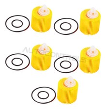 5 Set Oil Filter for Toyota Corolla ZRE152 ZRE172 ZRE182 RAV4 04152-YZZA6
