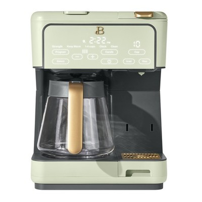 Beautiful Multi-Brew Coffee Maker, Sage Green by Drew Barrymore