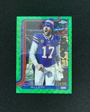 2025 Topps Chrome Green Geometric #34 Josh Allen 34/99 Bills PI08