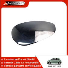 Glace de rétroviseur Fiat 500