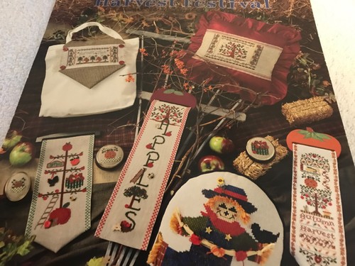 2000 Mill Hill Beading Cross Stitch Pattern Booklet HARVEST FESTIVAL HALLOWEEN - Picture 4 of 4