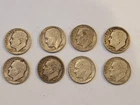 Lot of 6 Silver Dimes Pre 1965