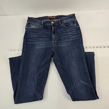 Judy Blue skinny fit capri jeans 15/32 blue denim womens 6112