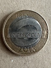 ***VERY RARE*** LONDONUNDERGROUND �2 COIN 1863-2013