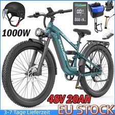 Neu 1000W MTB 27.5 Zoll E-bike Elektrofahrrad 48V 20AH E-Mountain bike …