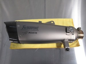 EB1462 2022 22 MV AGUSTA F3 800 RC EXHAUST MUFFLER TIP AKRAPOVIC