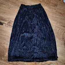 Vintage Velvet Sostanza Maxi Skirt Goth Witchy Whimsigoth 90s Vtg